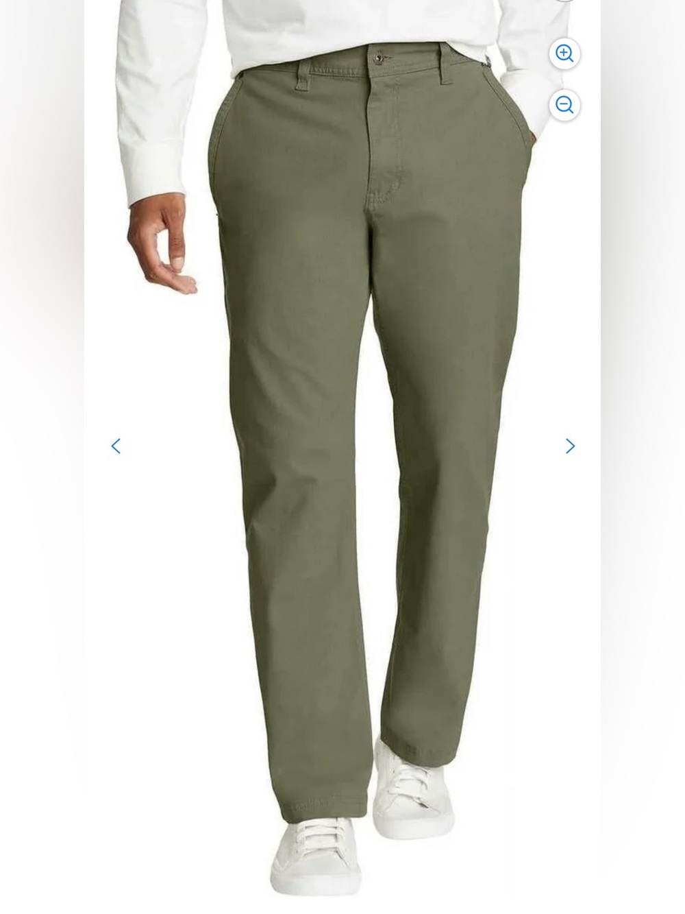 Eddie Bauer green canvas utility pants- size 36/32